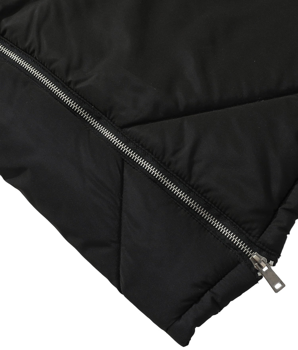Skyline Vest – Men's Long Hooded Puffer Vest – Quilted Gilet Cole Hampton