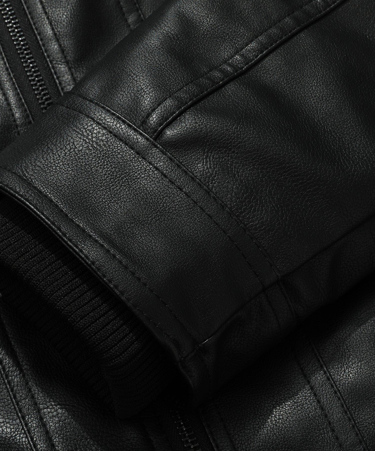 Jetstream Jacket – Men's Faux Leather Bomber – Removable Hood Cole Hampton