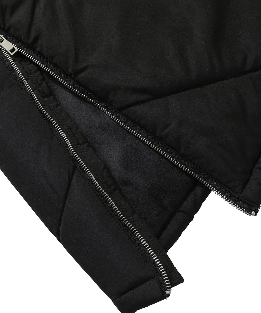 Skyline Vest – Men's Long Hooded Puffer Vest – Quilted Gilet Cole Hampton