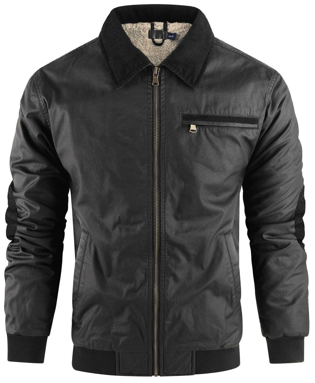 Valebrook Jacket – Men's Fleece-Lined Bomber Jacket – Warm Winter Cole Hampton