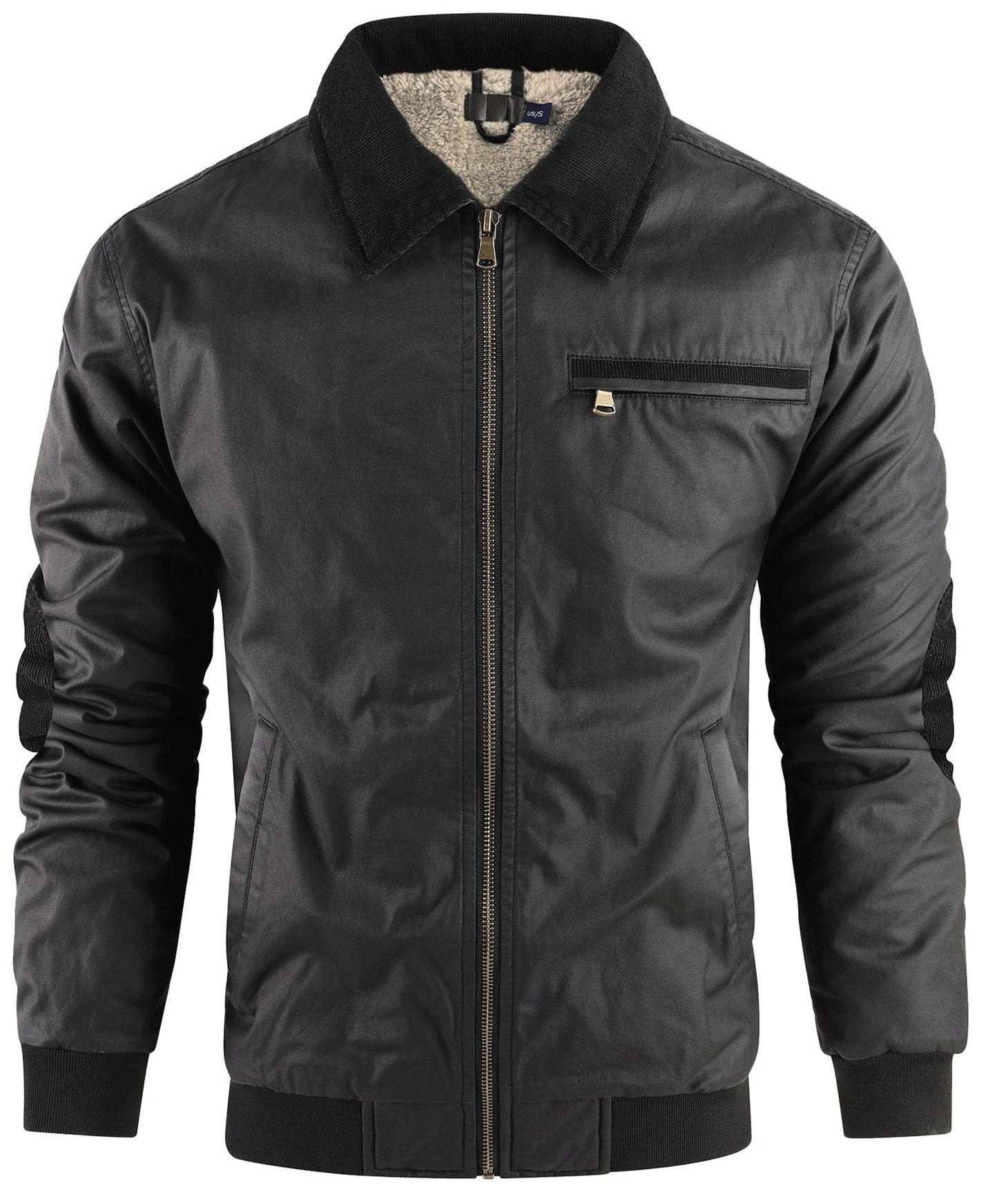 Valebrook Jacket – Men's Fleece-Lined Bomber Jacket – Warm Winter Cole Hampton