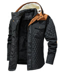 Northwall Jacket – Men's Quilted Hooded Jacket – Sherpa-Lined Winter Cole Hampton