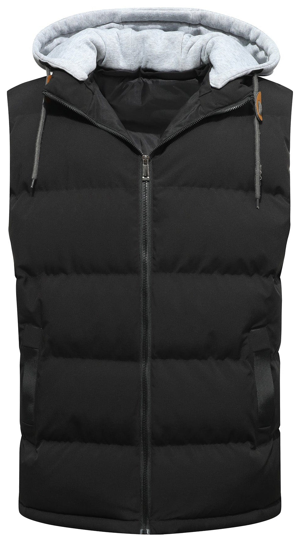 Ridgeline Vest – Men's Hooded Puffer Vest – Warm Layering Gilet Cole Hampton