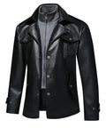 Drifter Jacket – Men's Faux Leather Jacket – Rugged Utility Style Cole Hampton