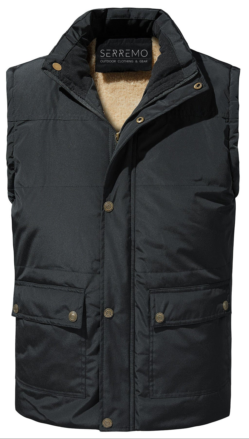 Apex Vest – Men's Hooded Puffer Vest – Insulated Gilet Cole Hampton