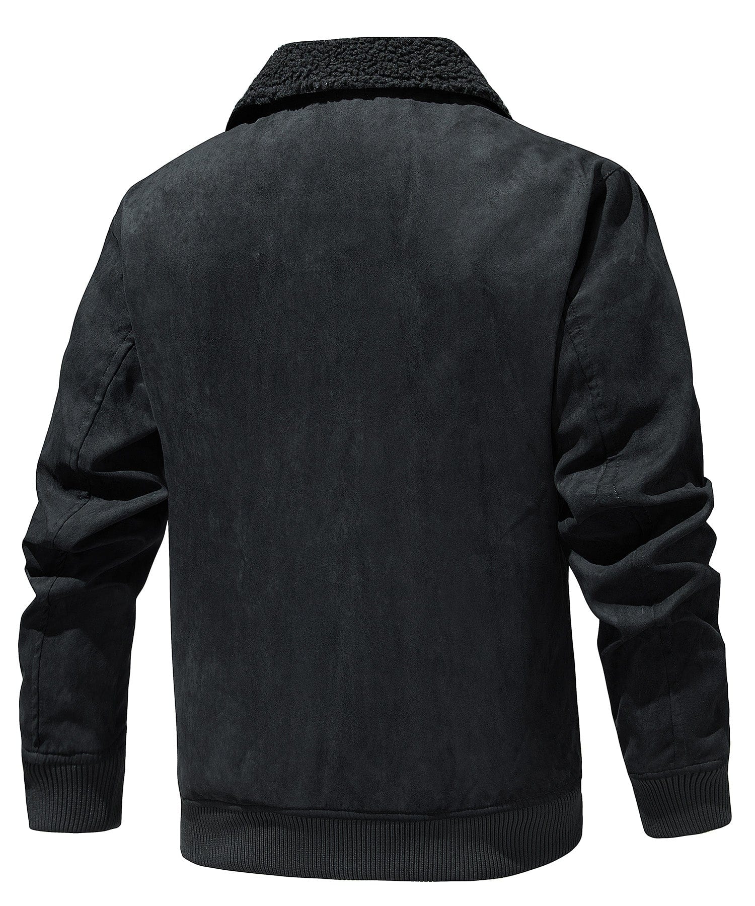 Blackthorn Jacket – Men's Sherpa Collar Bomber – Quilted Insulated Cole Hampton