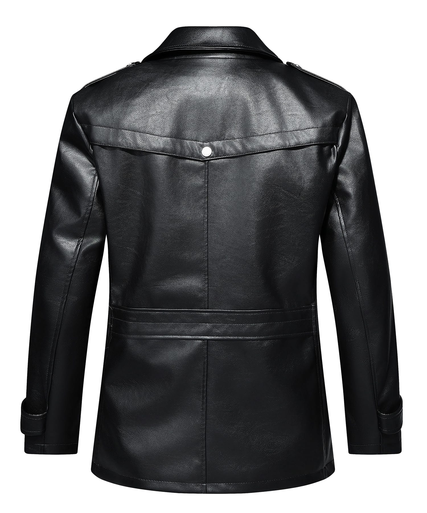 Drifter Jacket – Men's Faux Leather Jacket – Rugged Utility Style Cole Hampton