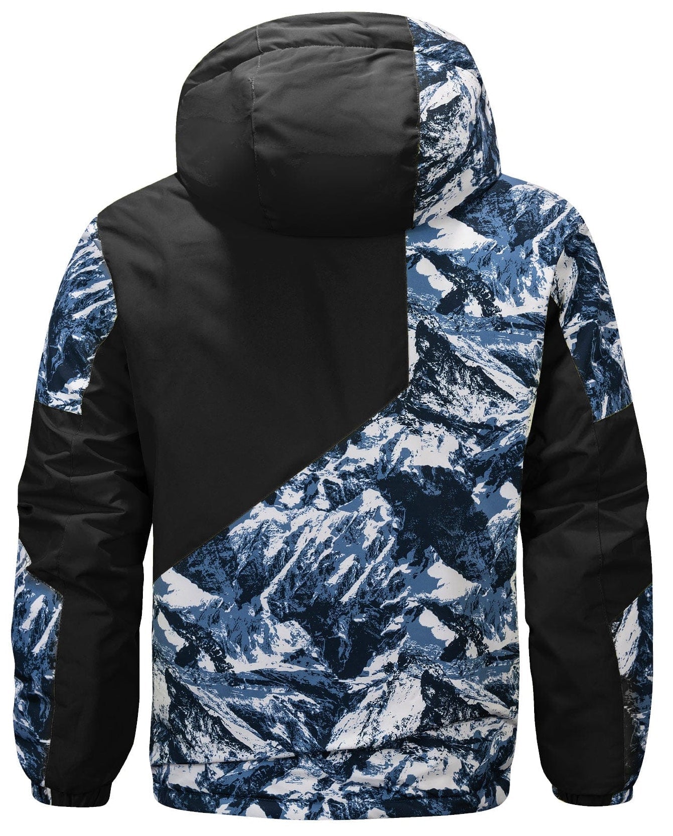 Frost Peak Jacket – Men's Insulated Winter Jacket – Glacier Print Puffer Cole Hampton