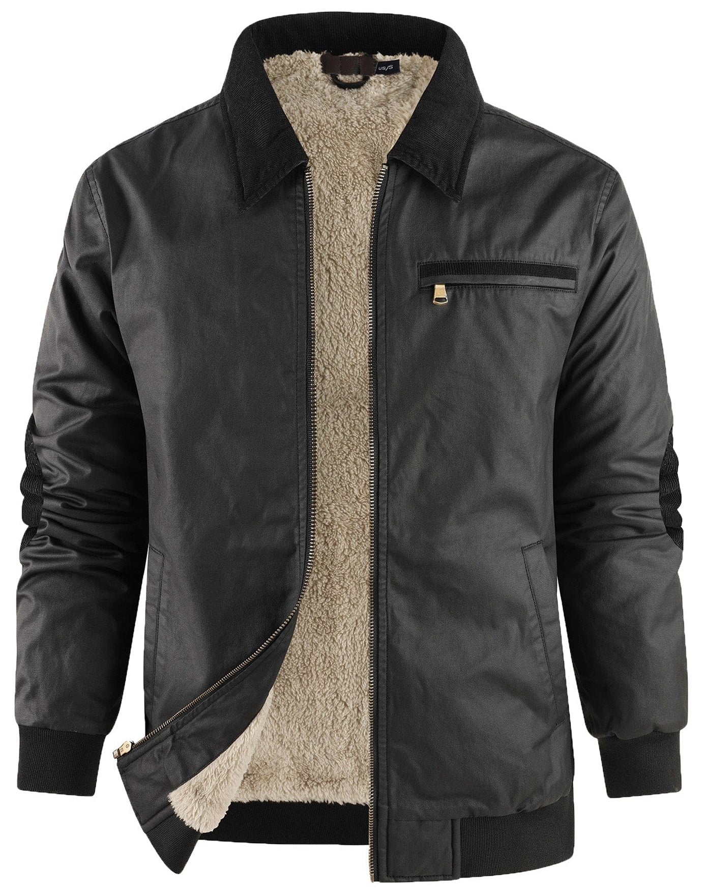 Valebrook Jacket – Men's Fleece-Lined Bomber Jacket – Warm Winter Cole Hampton