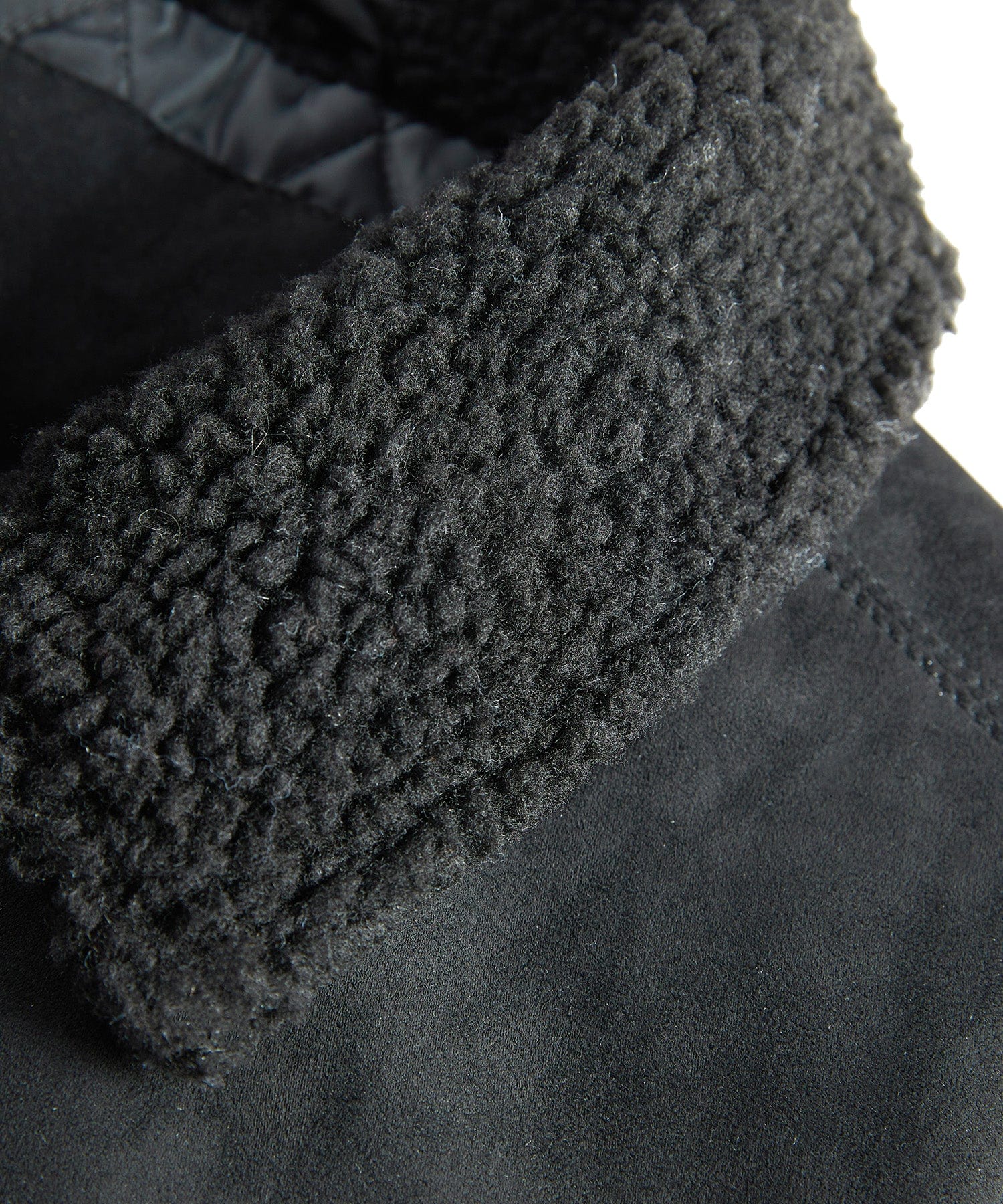 Blackthorn Jacket – Men's Sherpa Collar Bomber – Quilted Insulated Cole Hampton