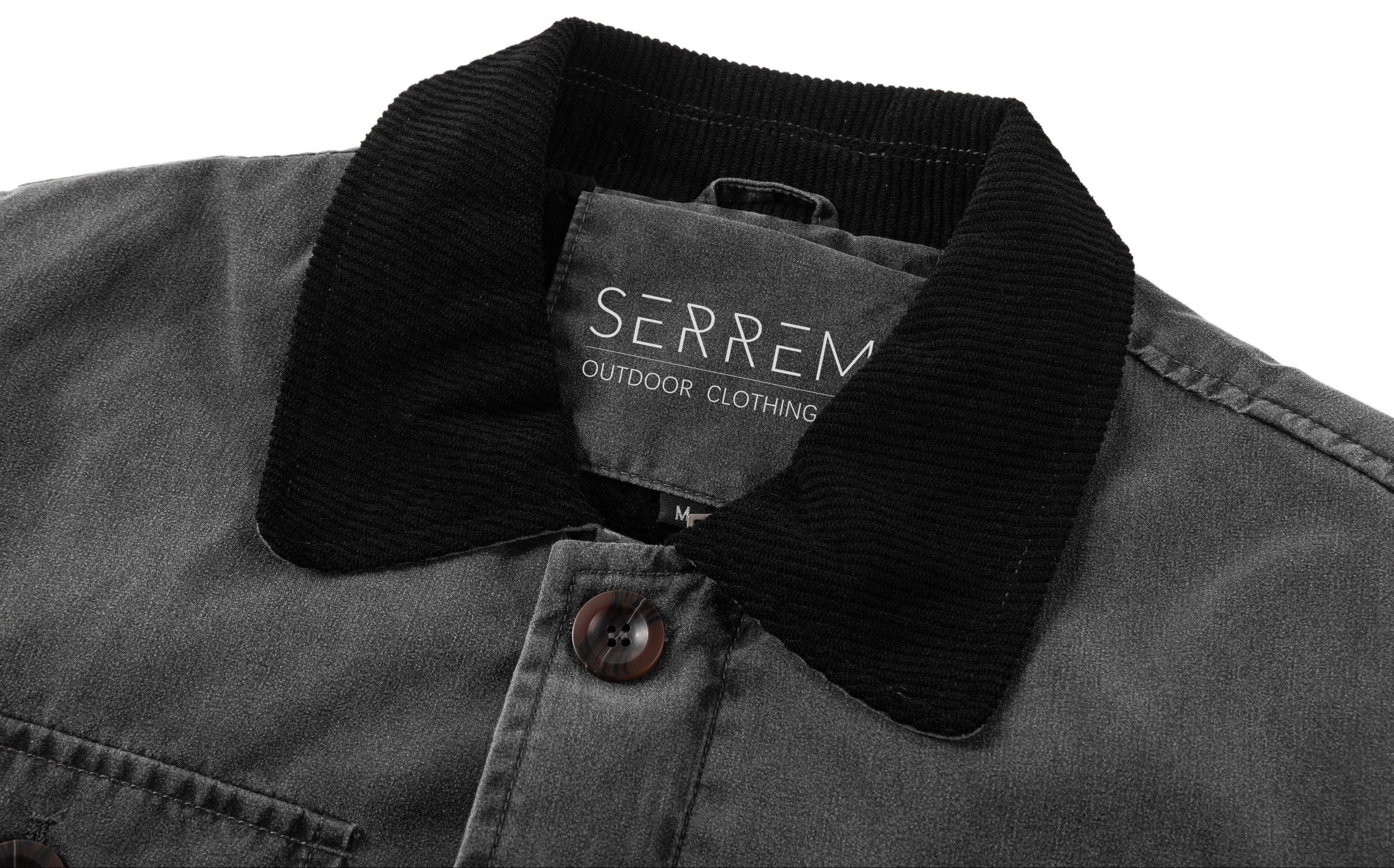 Regiment Jacket – Men's Canvas Field Jacket – Corduroy Collar Utility Cole Hampton