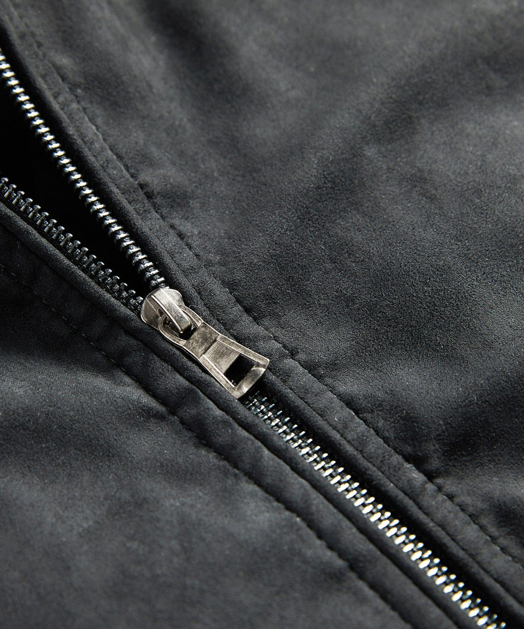Blackthorn Jacket – Men's Sherpa Collar Bomber – Quilted Insulated Cole Hampton