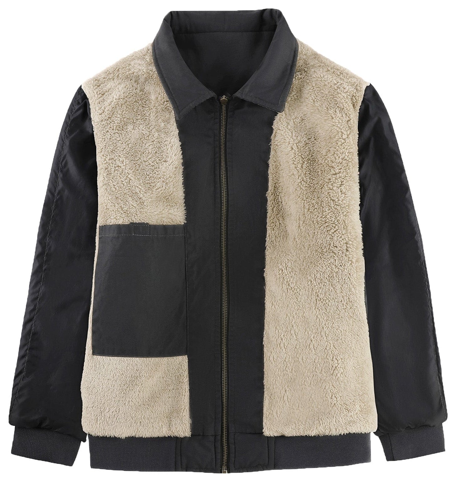 Valebrook Jacket – Men's Fleece-Lined Bomber Jacket – Warm Winter Cole Hampton