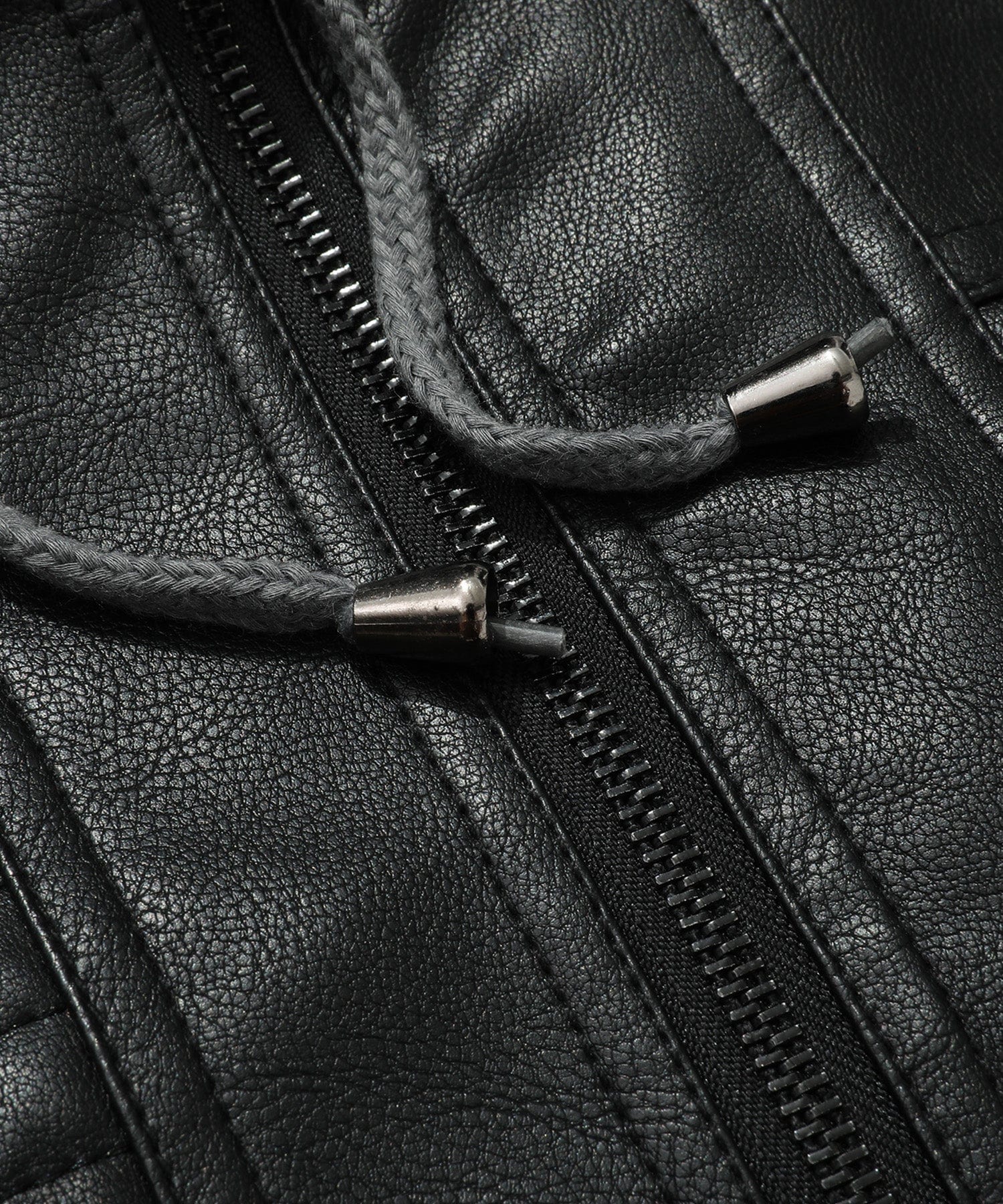 Jetstream Jacket – Men's Faux Leather Bomber – Removable Hood Cole Hampton
