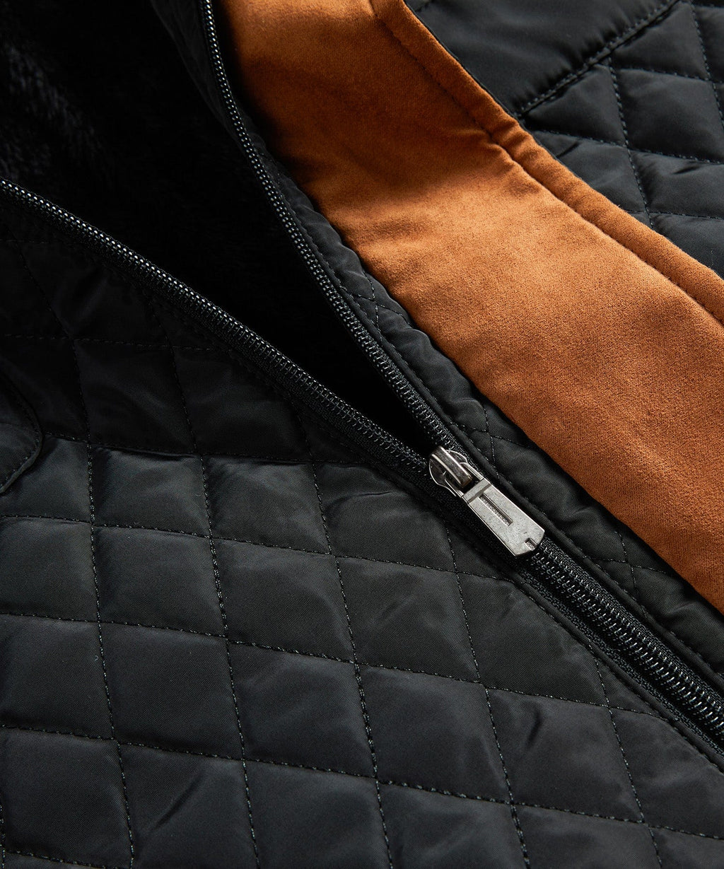 Northwall Jacket – Men's Quilted Hooded Jacket – Sherpa-Lined Winter Cole Hampton