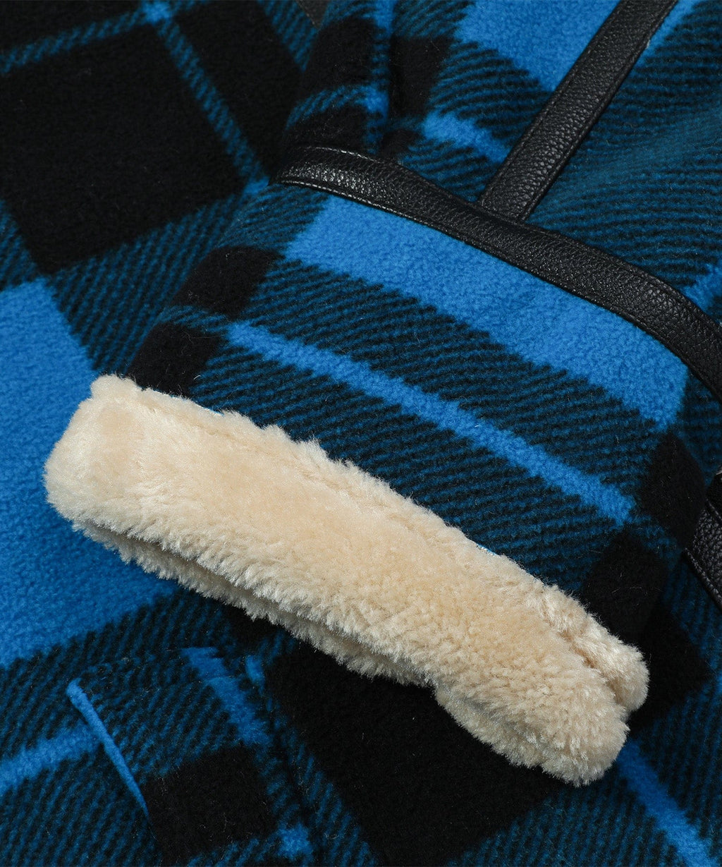 Rugged Ridge Jacket – Men's Plaid Wool-Blend Shirt Jacket – Sherpa-Lined Winter Cole Hampton