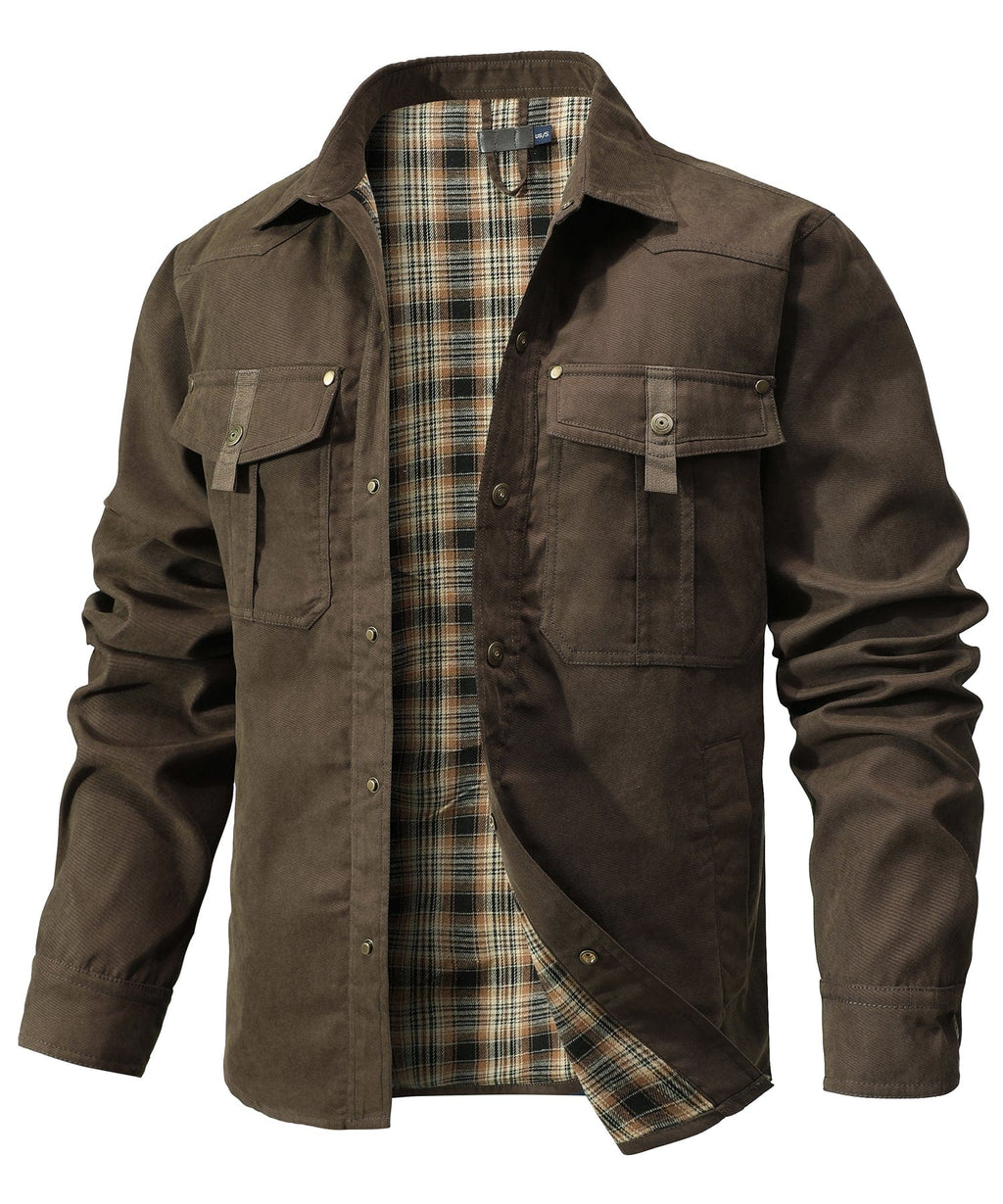Rover Jacket – Men's Flannel-Lined Field Jacket – Water-Resistant Outdoor Cole Hampton