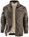 Valebrook Jacket – Men's Fleece-Lined Bomber Jacket – Warm Winter Cole Hampton