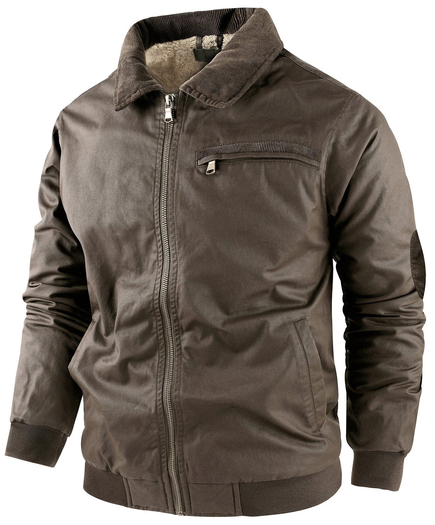 Valebrook Jacket – Men's Fleece-Lined Bomber Jacket – Warm Winter Cole Hampton