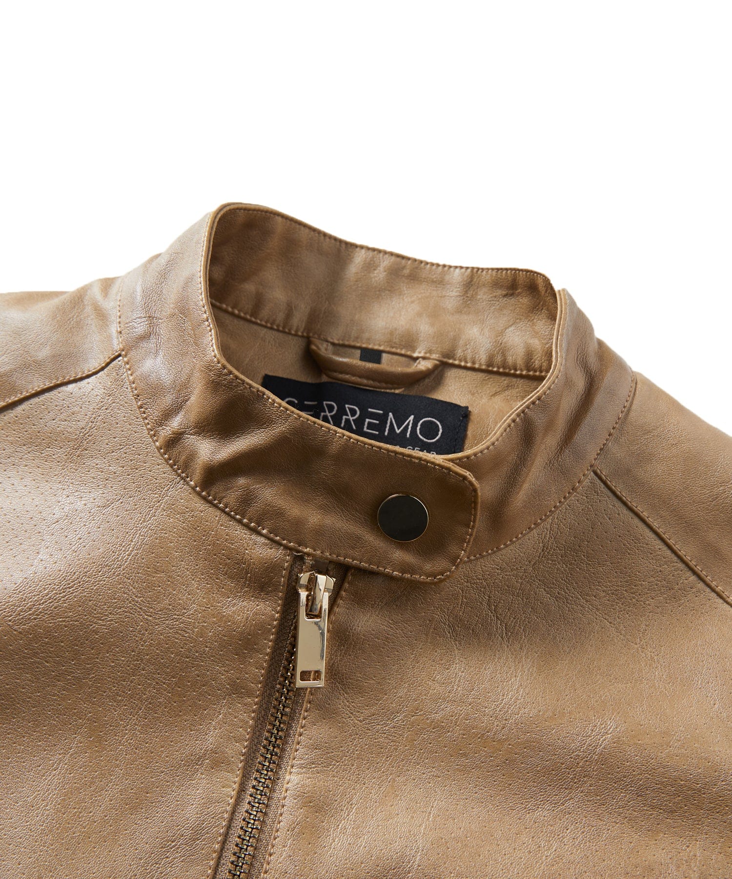 Desert Rose Jacket – Women's Faux Leather Jacket – Tailored Moto Style Cole Hampton