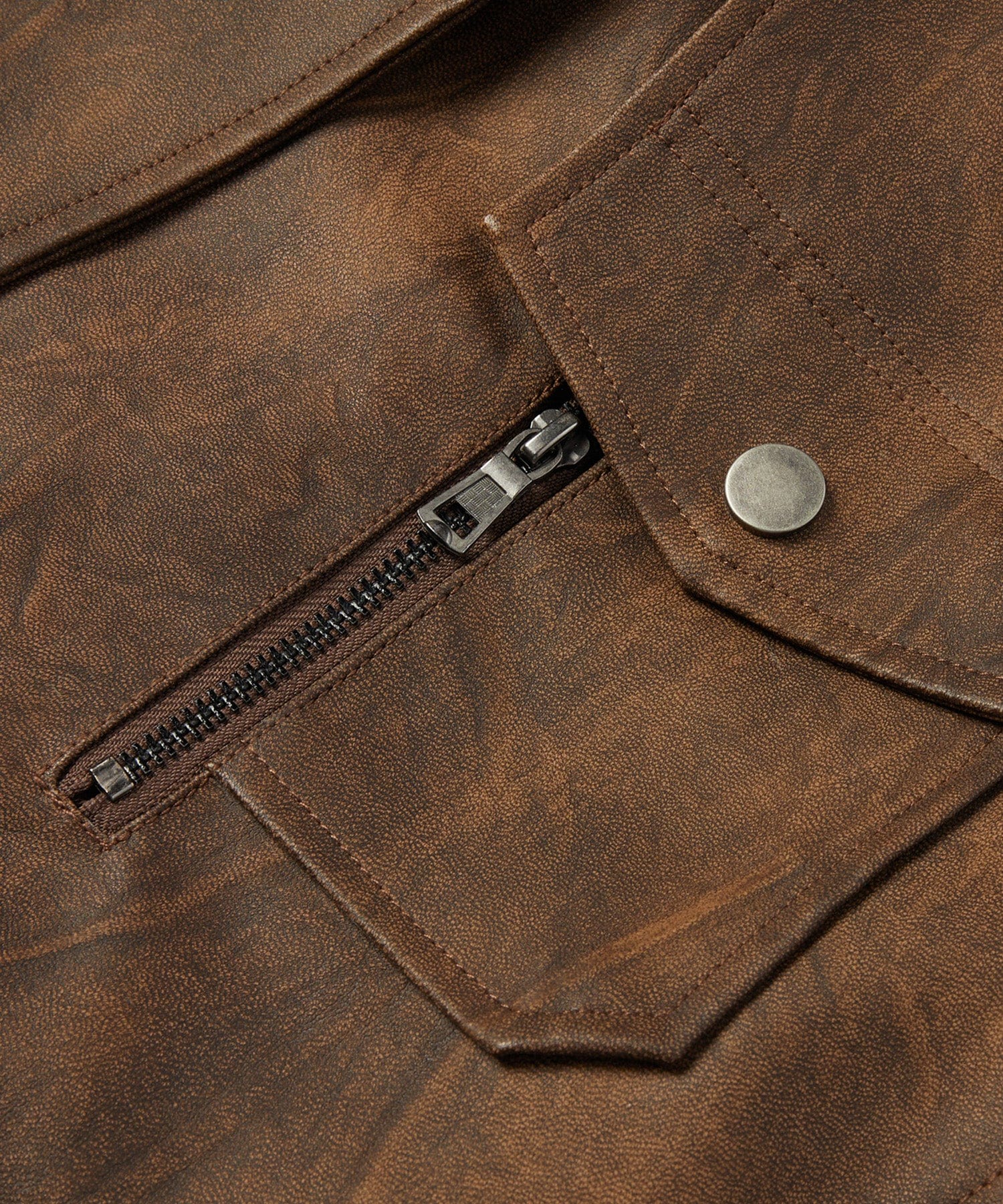 Drifter Jacket – Men's Faux Leather Jacket – Rugged Utility Style Cole Hampton