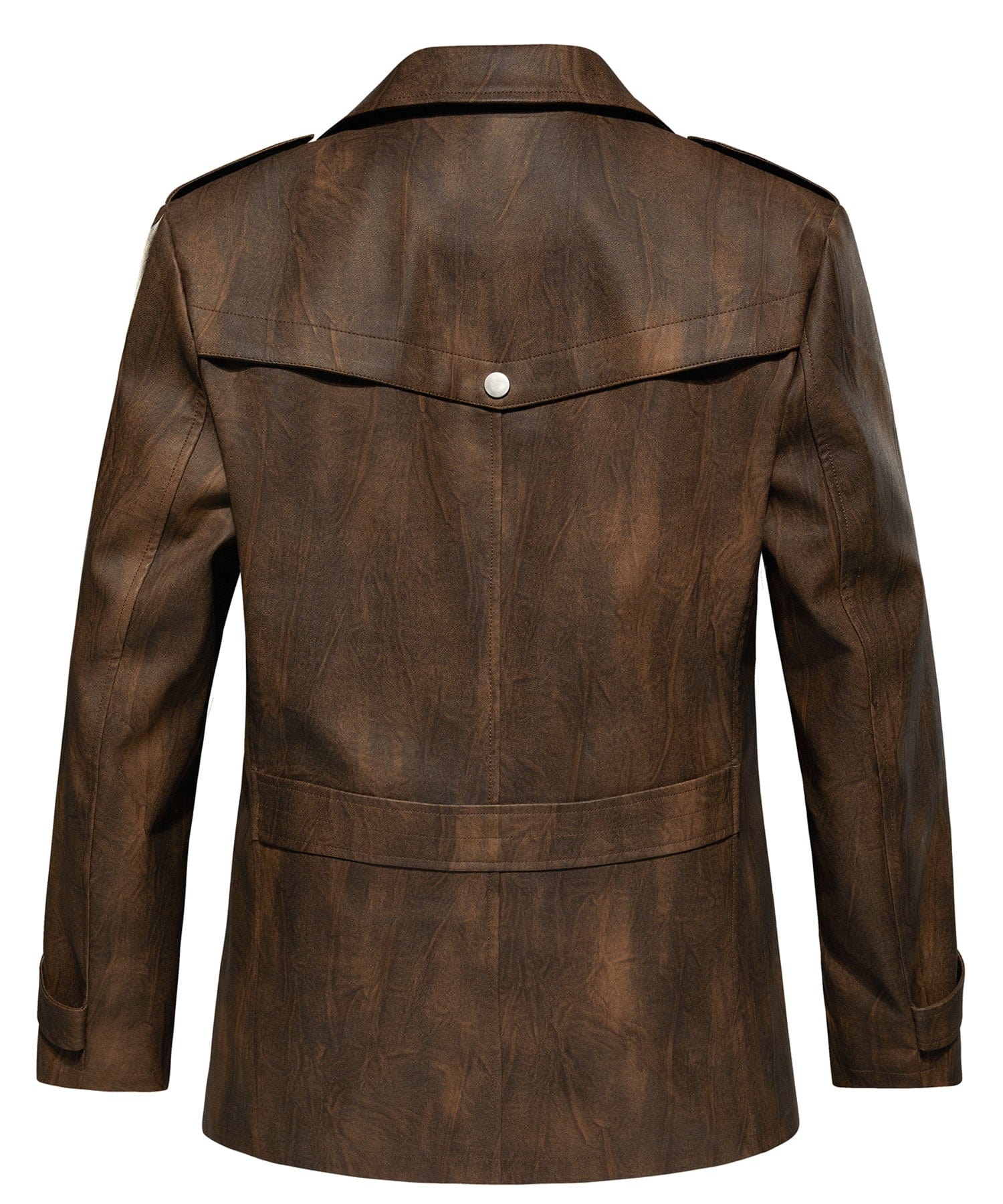Drifter Jacket – Men's Faux Leather Jacket – Rugged Utility Style Cole Hampton