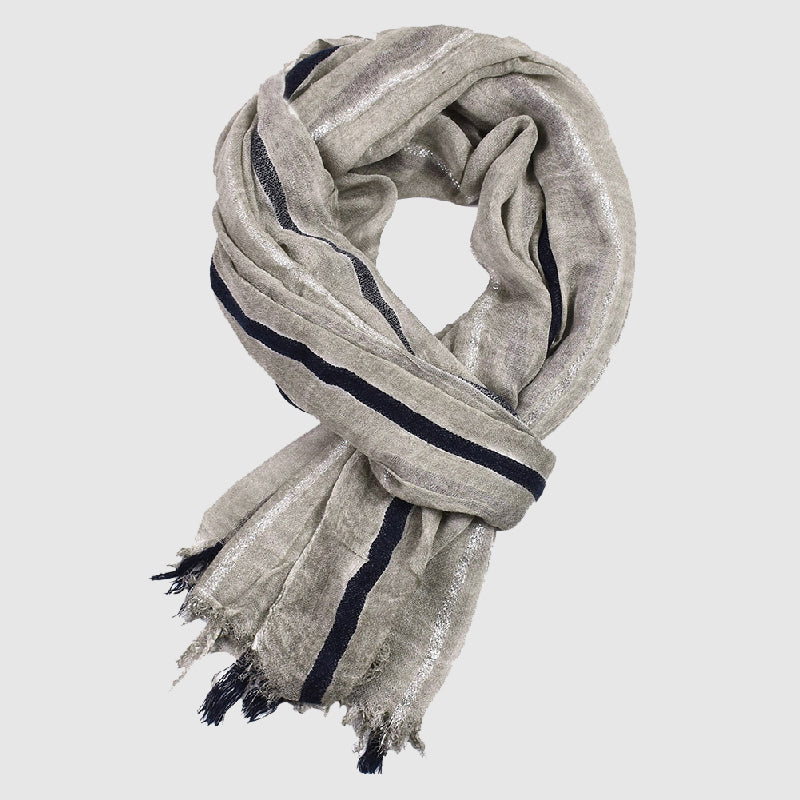 Bergamo Golden Thread Scarf Cole Hampton