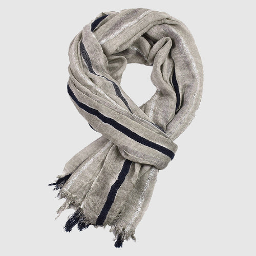 Bergamo Golden Thread Scarf Cole Hampton