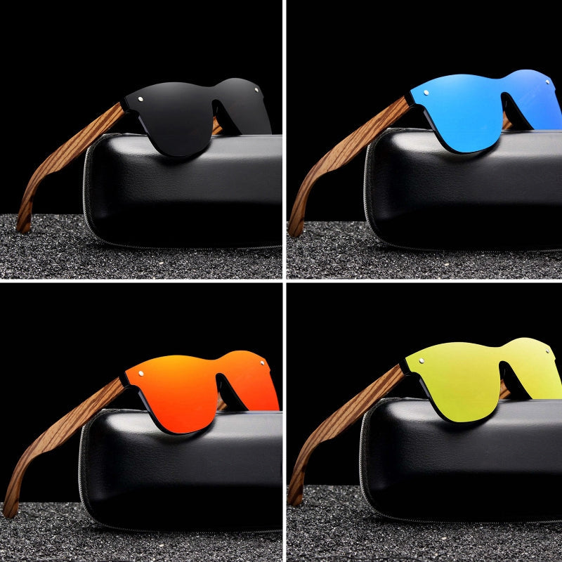 Bergen Zebrano Wood Shades Cole Hampton
