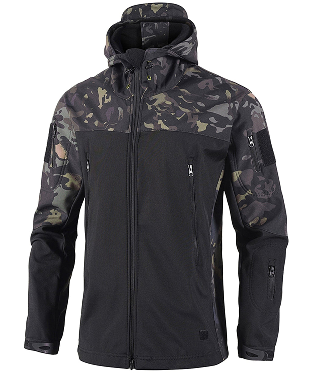 Elemental Tactical Jacket – Men's Wind-Resistant Softshell – Warm Outdoor Cole Hampton