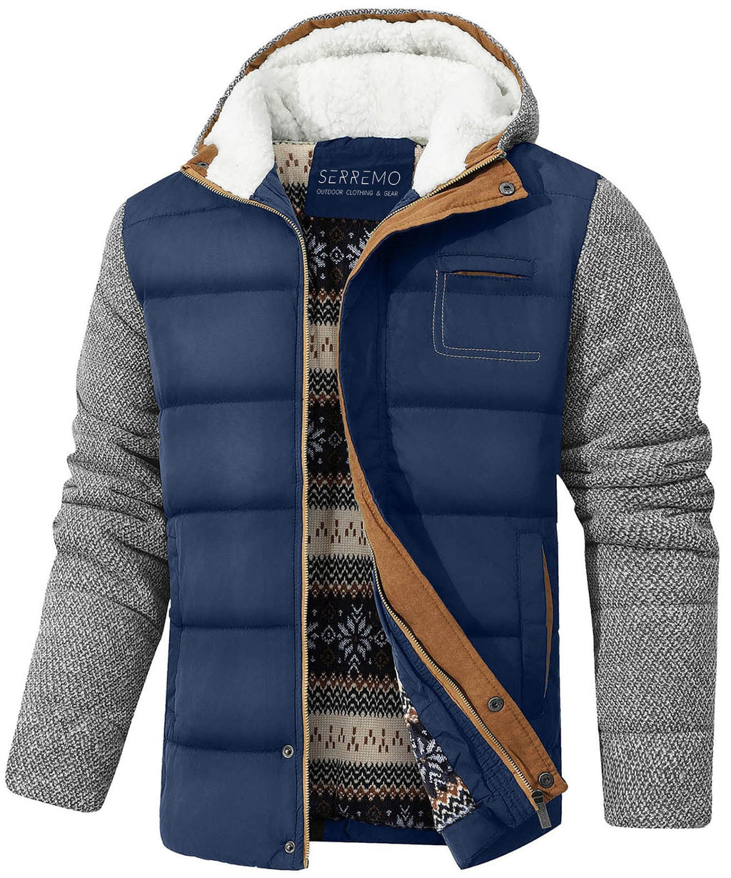 Pillar Jacket – Men's Hybrid Puffer Jacket – Weather-Resistant Insulated Cole Hampton