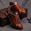 Brave Fusion Leather Sneakers Ash & Harbor