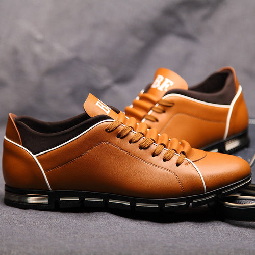 Brave Fusion Leather Sneakers Ash & Harbor