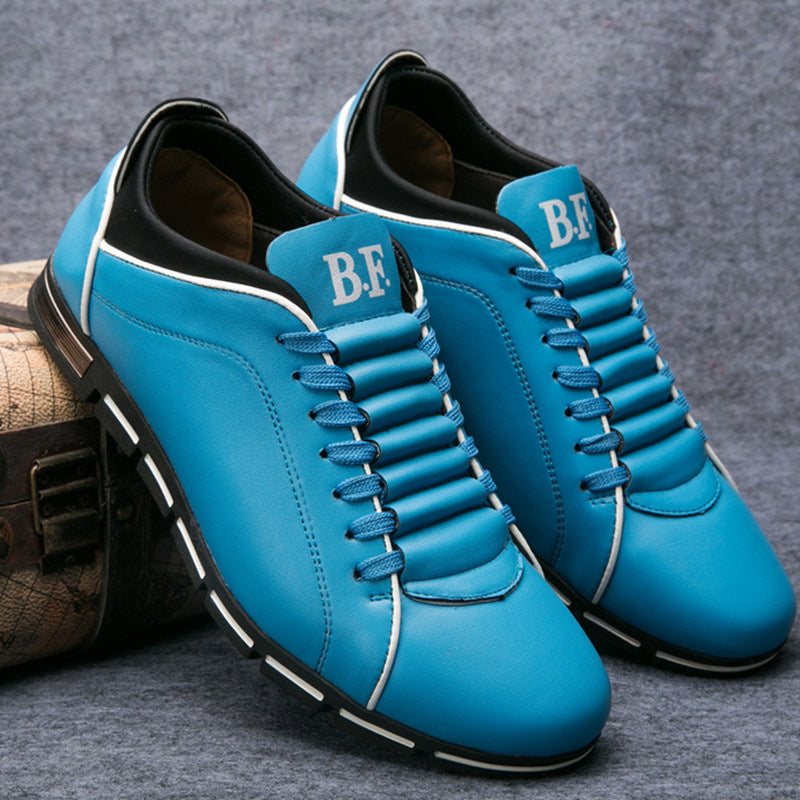 Brave Fusion Leather Sneakers Ash & Harbor