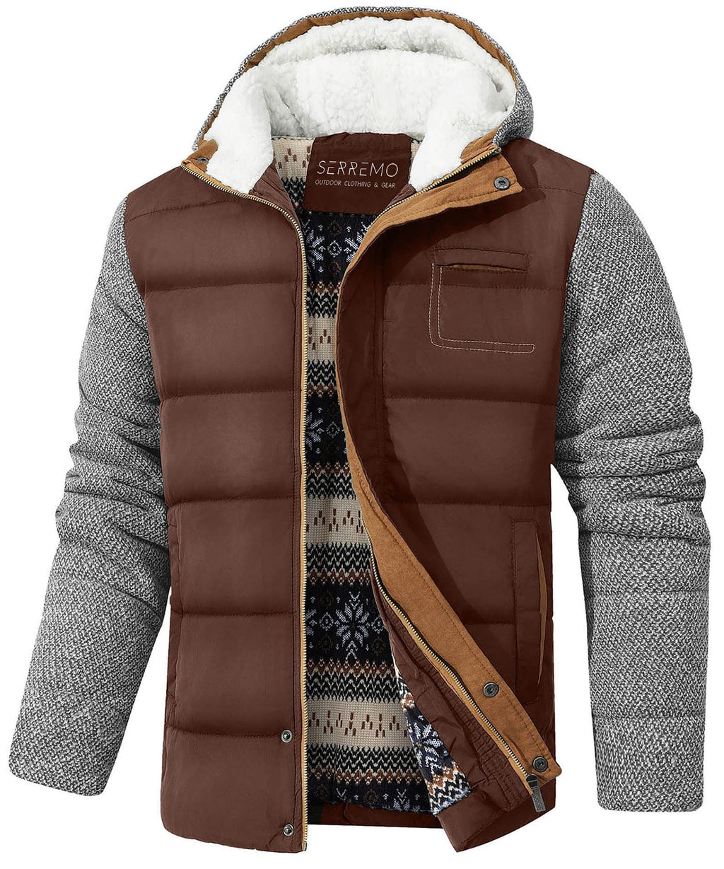 Pillar Jacket – Men's Hybrid Puffer Jacket – Weather-Resistant Insulated Cole Hampton