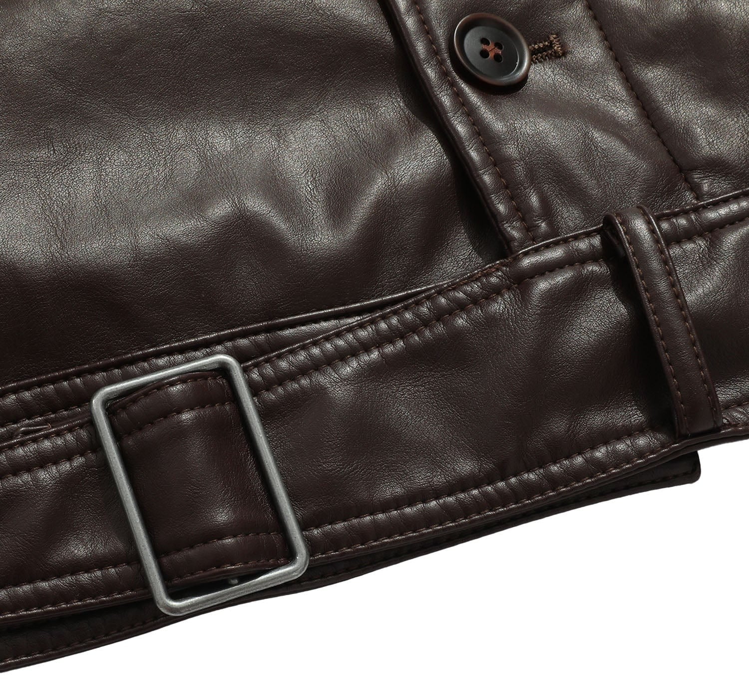 Winslow Jacket – Men's Faux Leather Jacket – Classic Moto Style Cole Hampton