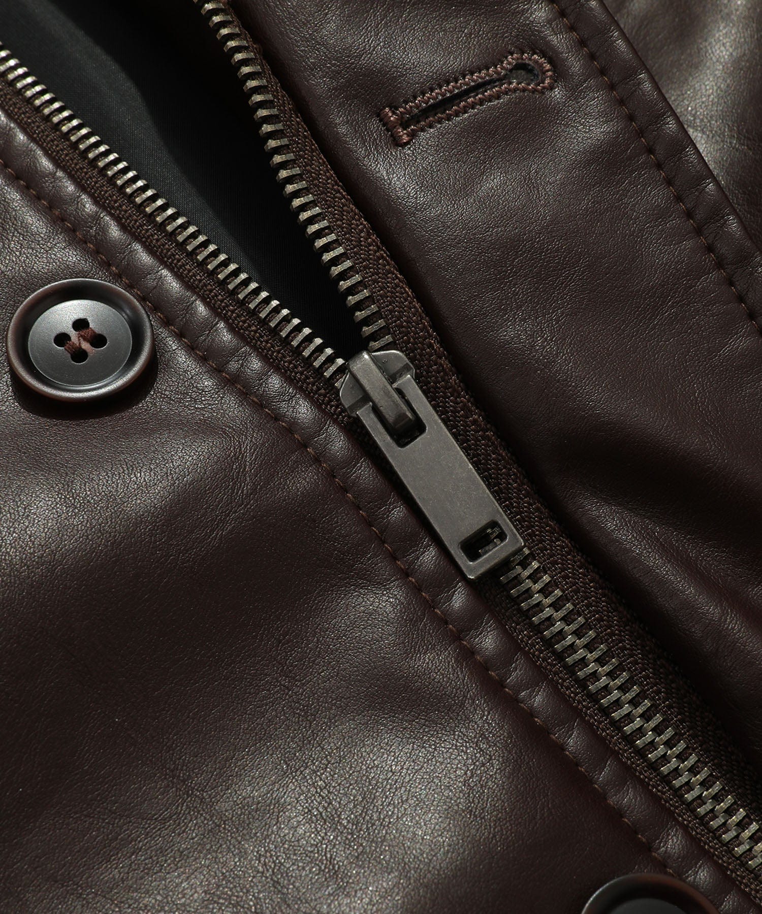 Winslow Jacket – Men's Faux Leather Jacket – Classic Moto Style Cole Hampton