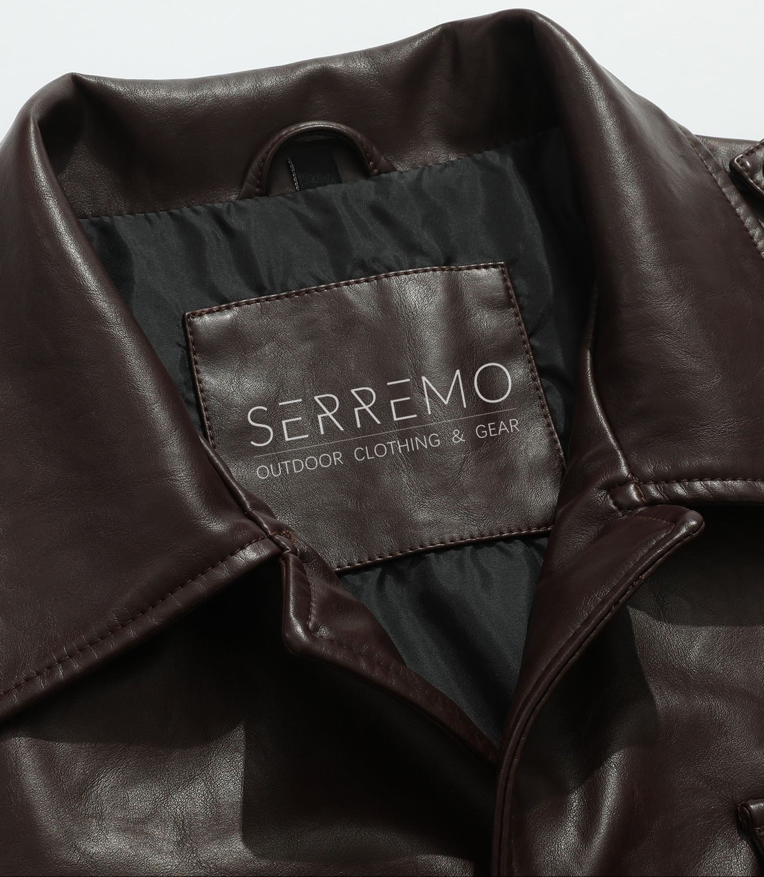 Winslow Jacket – Men's Faux Leather Jacket – Classic Moto Style Cole Hampton