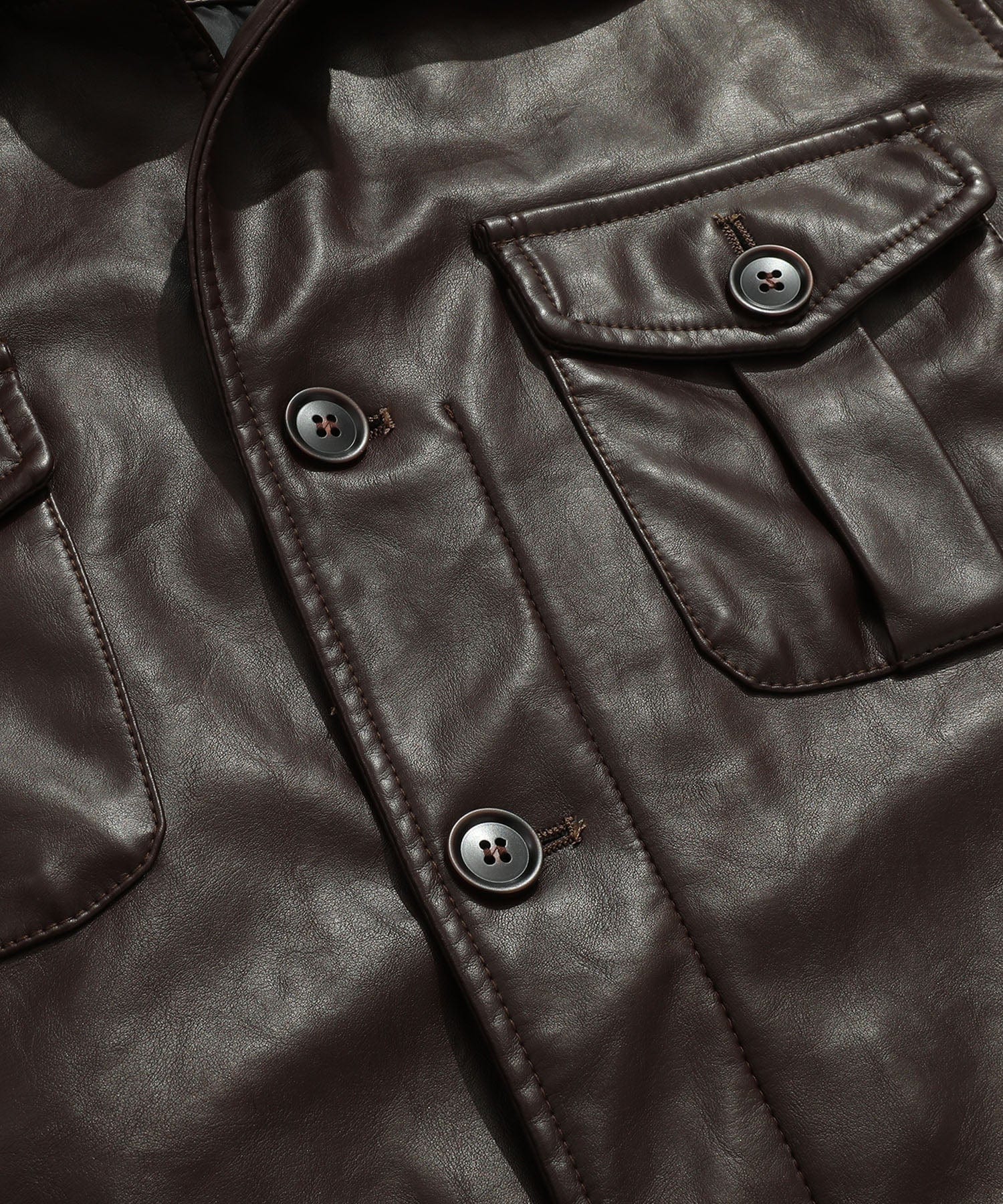Winslow Jacket – Men's Faux Leather Jacket – Classic Moto Style Cole Hampton
