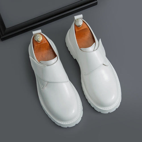 Caldwell Chunky Leather Shoes Ash & Harbor