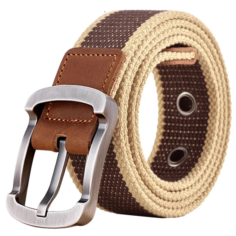 Canvas Waist Belt with Pin Buckle Cole Hampton