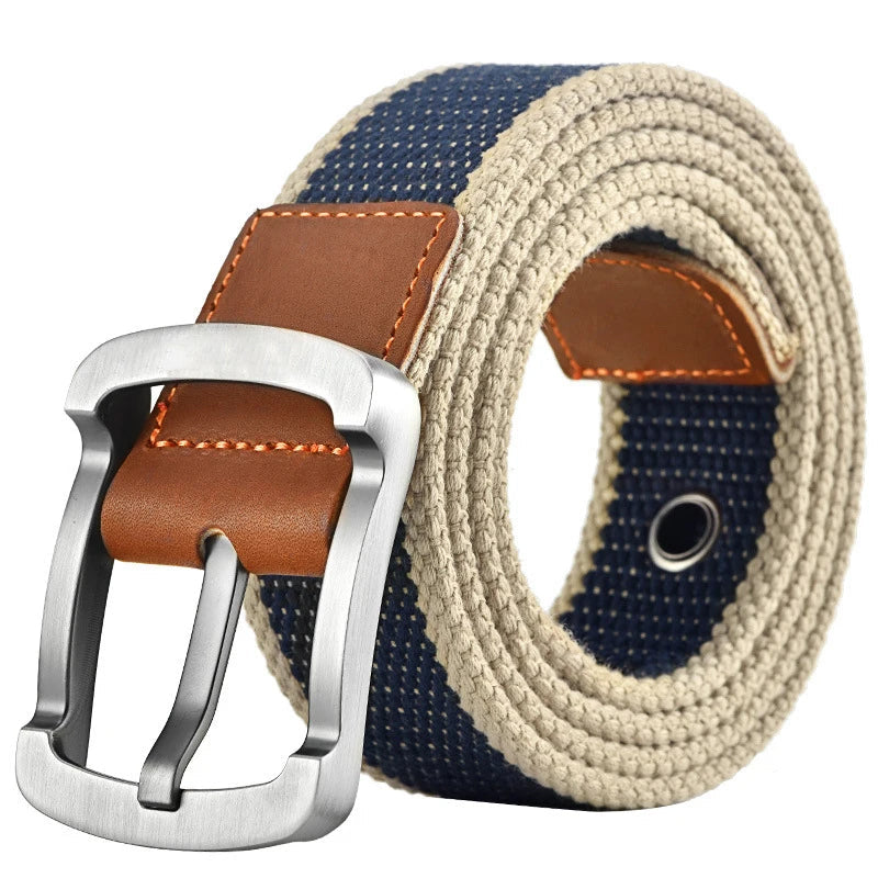 Canvas Waist Belt with Pin Buckle Cole Hampton