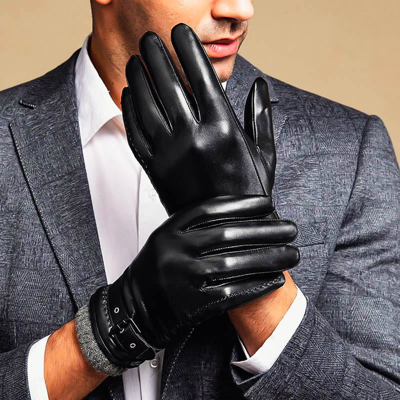 Cavallo Men’s Timeless Leather Gloves Cole Hampton