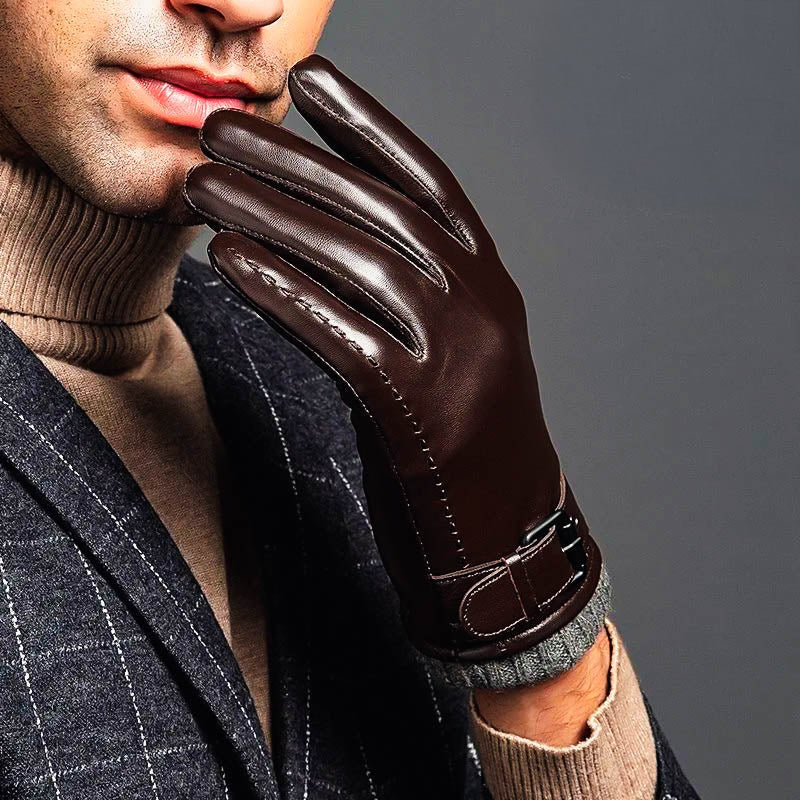 Cavallo Men’s Timeless Leather Gloves Cole Hampton