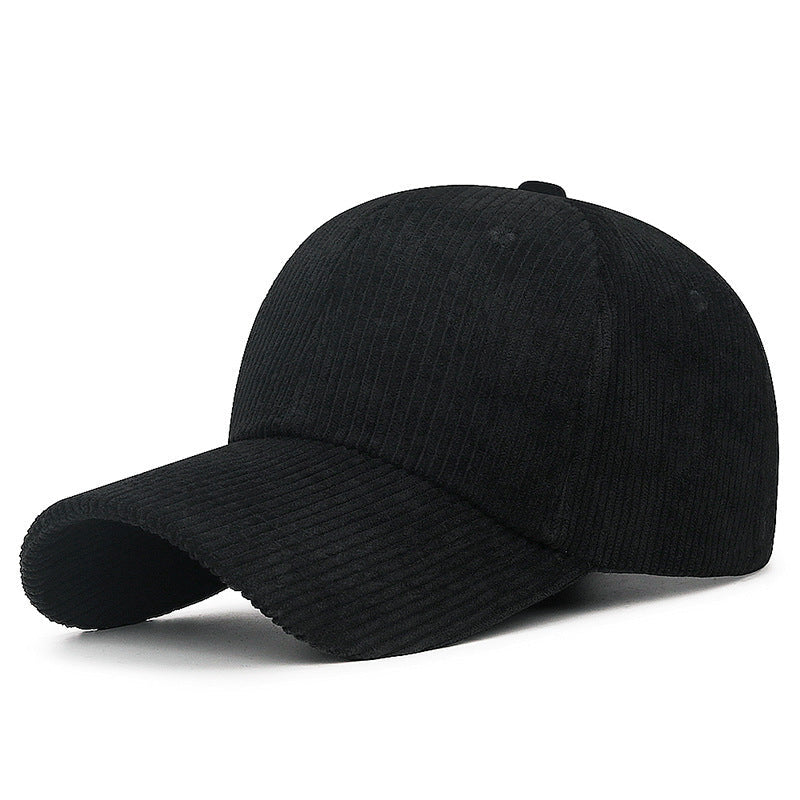 Corduroy Baseball Cap with Adjustable Strap Cole Hampton