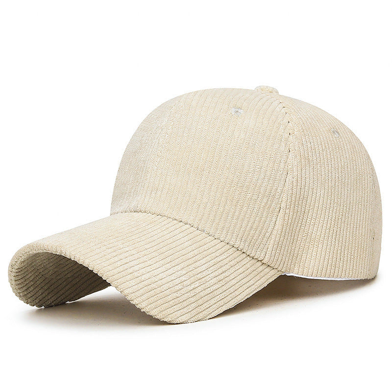 Corduroy Baseball Cap with Adjustable Strap Cole Hampton