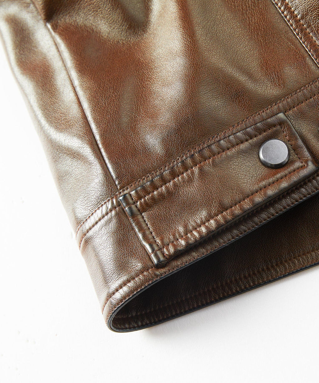 Timberline Jacket – Men's Faux Leather Aviator Jacket – Shearling Collar Cole Hampton