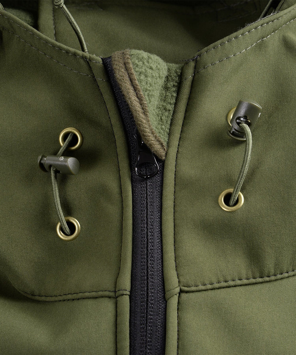 Elemental Tactical Jacket – Men's Wind-Resistant Softshell – Warm Outdoor Cole Hampton
