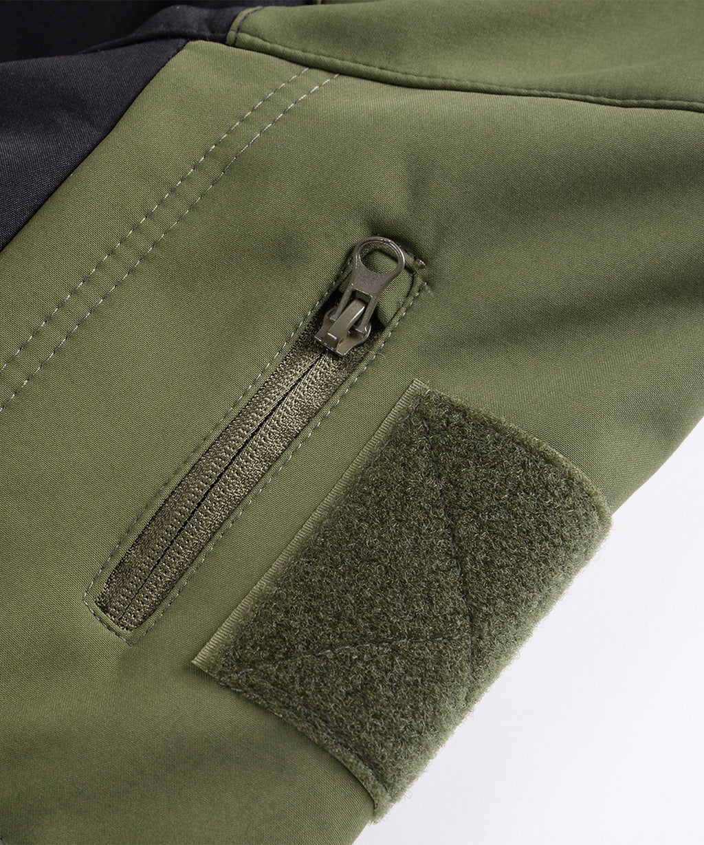 Elemental Tactical Jacket – Men's Wind-Resistant Softshell – Warm Outdoor Cole Hampton
