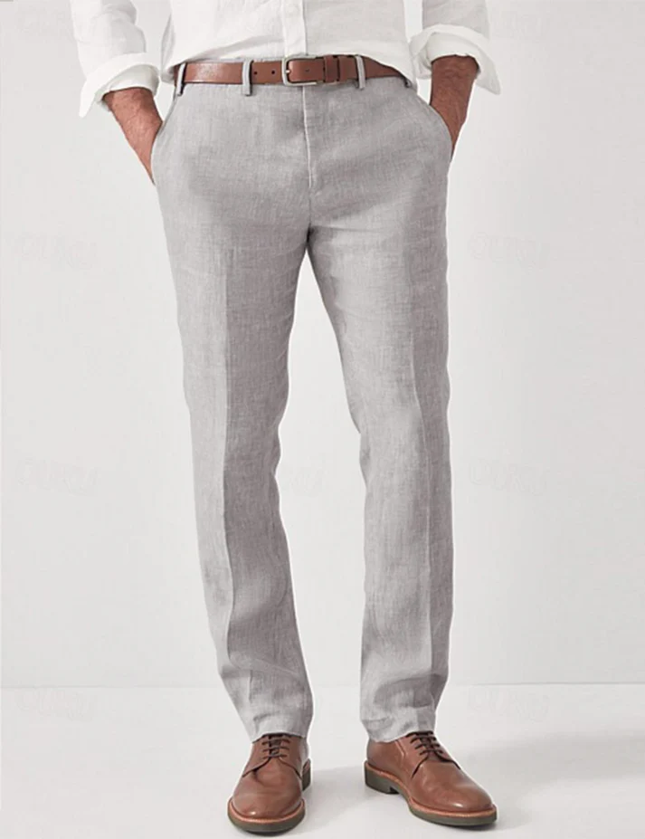 Chad | Men's Summer Linen Dress Pants Cole Hampton